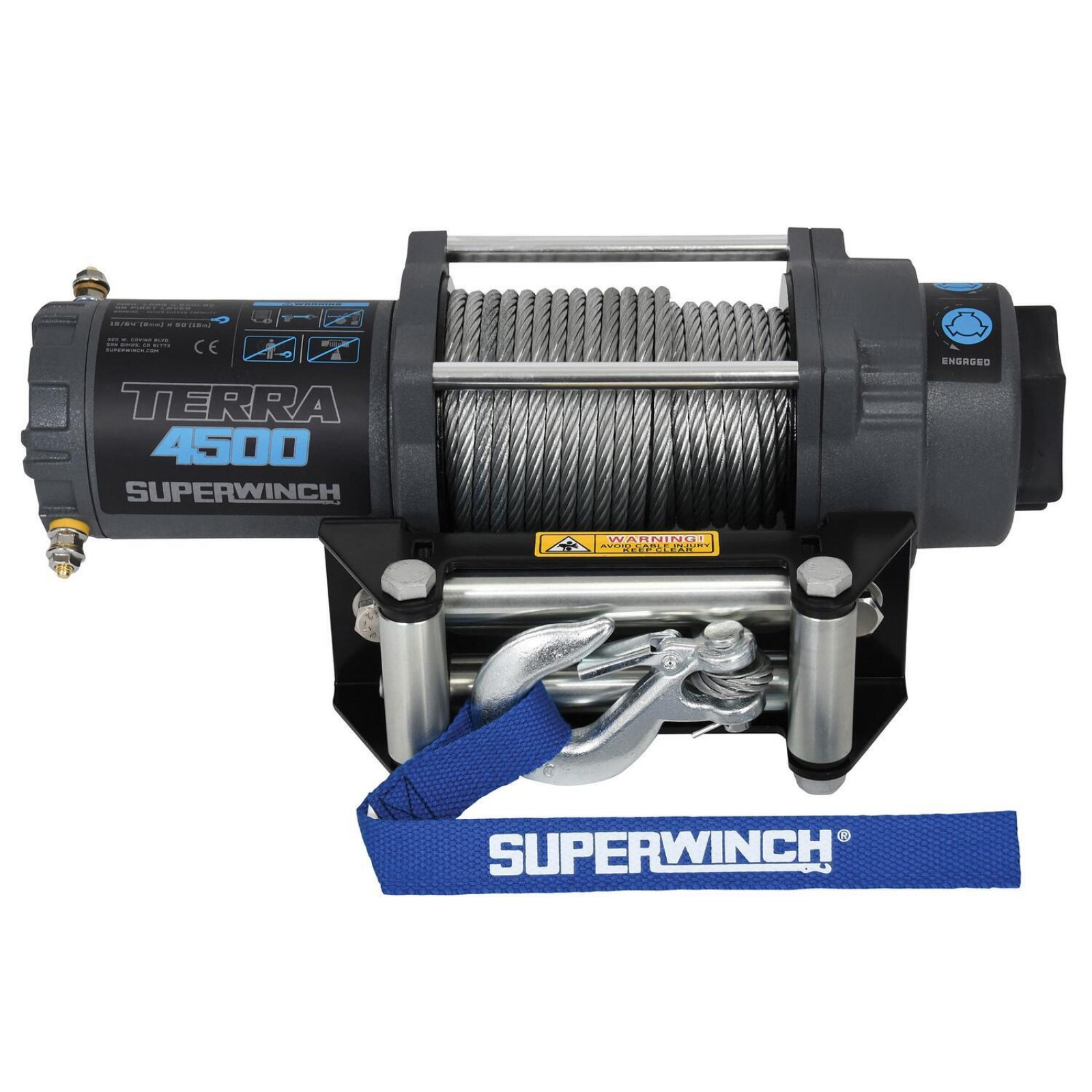 Superwinch - Terra 4500 Winch - 1145260 (4500 pound)