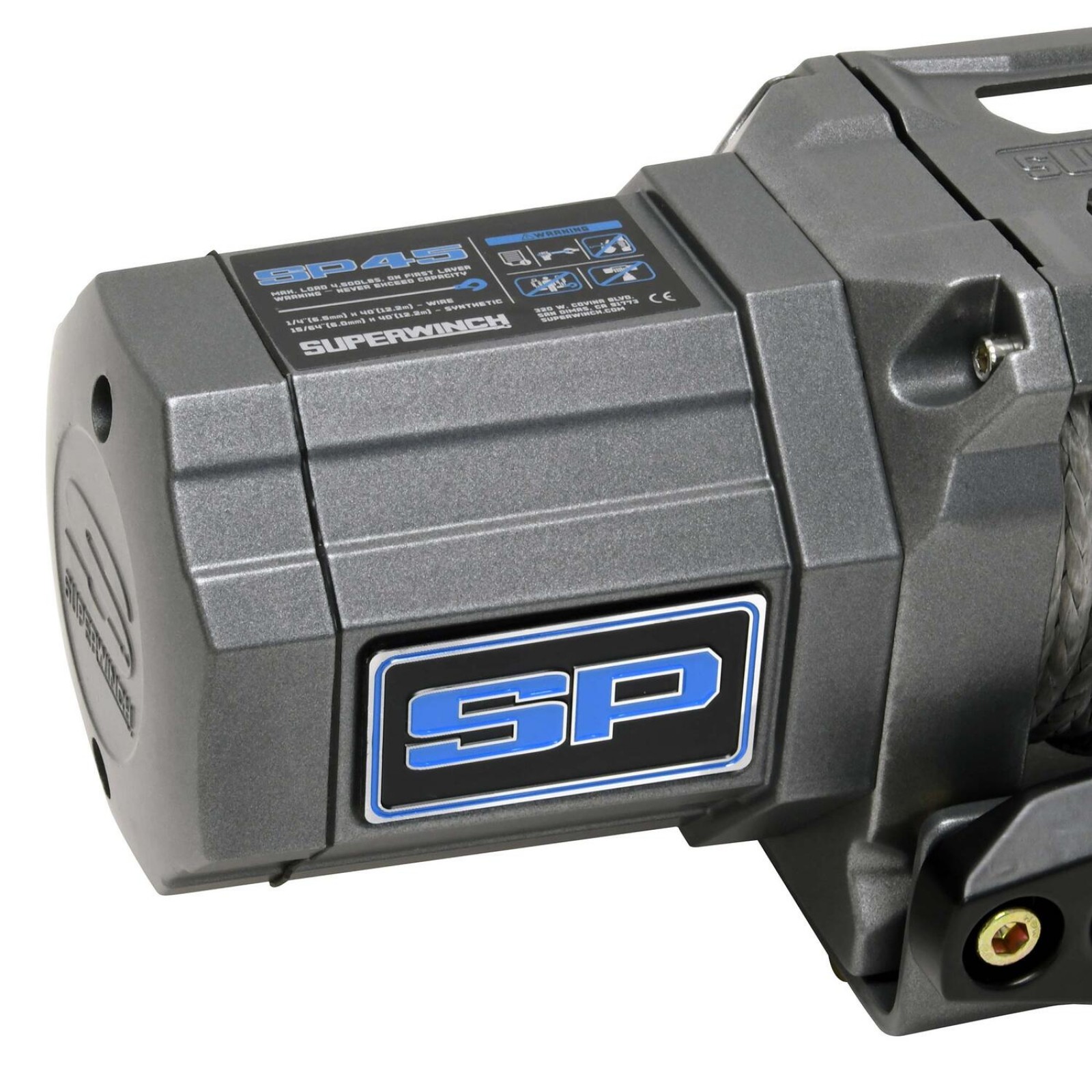 SP 45SR Winch with Synthetic Rope